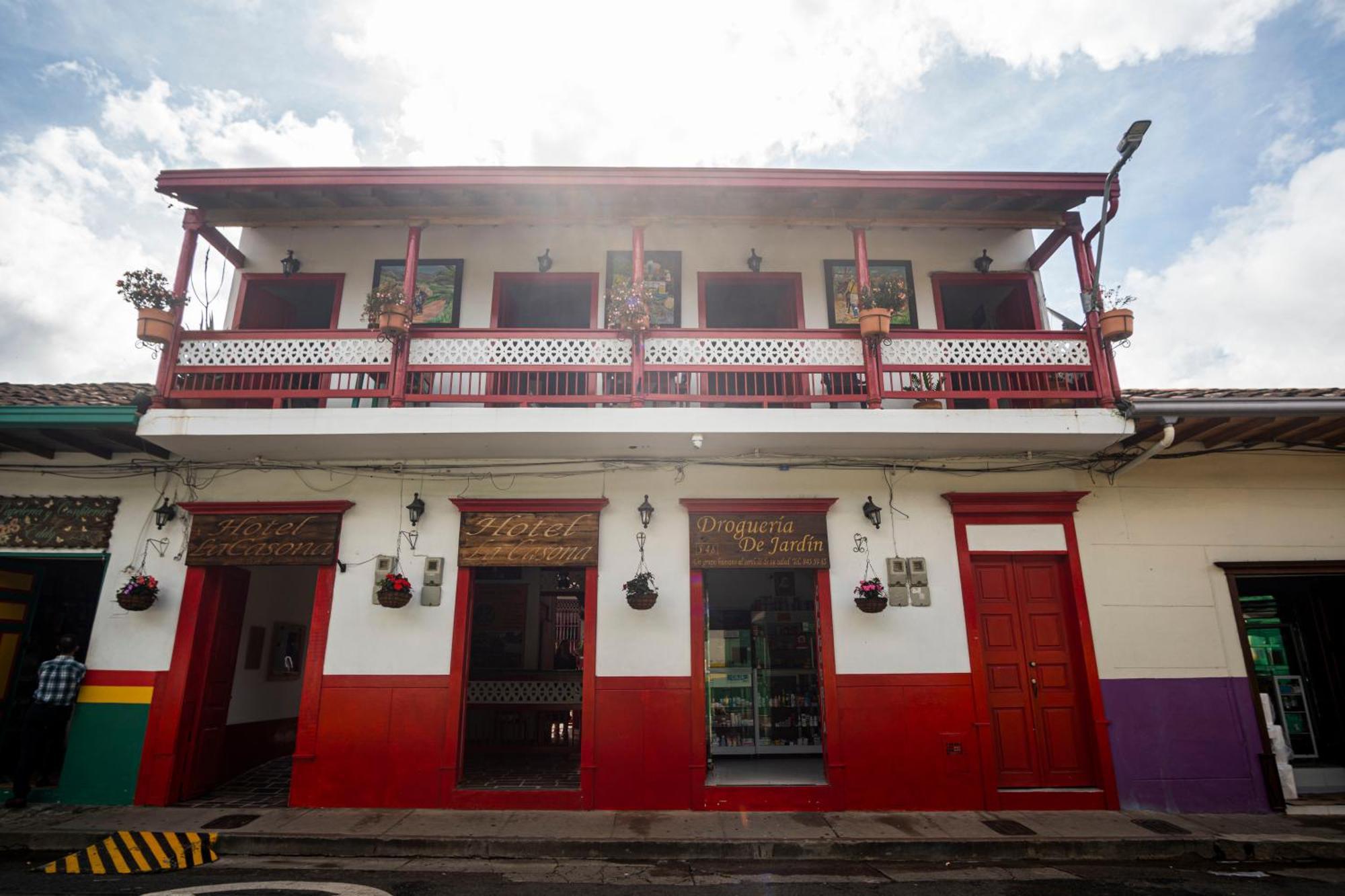 Hotel La Casona Jardín Exterior foto