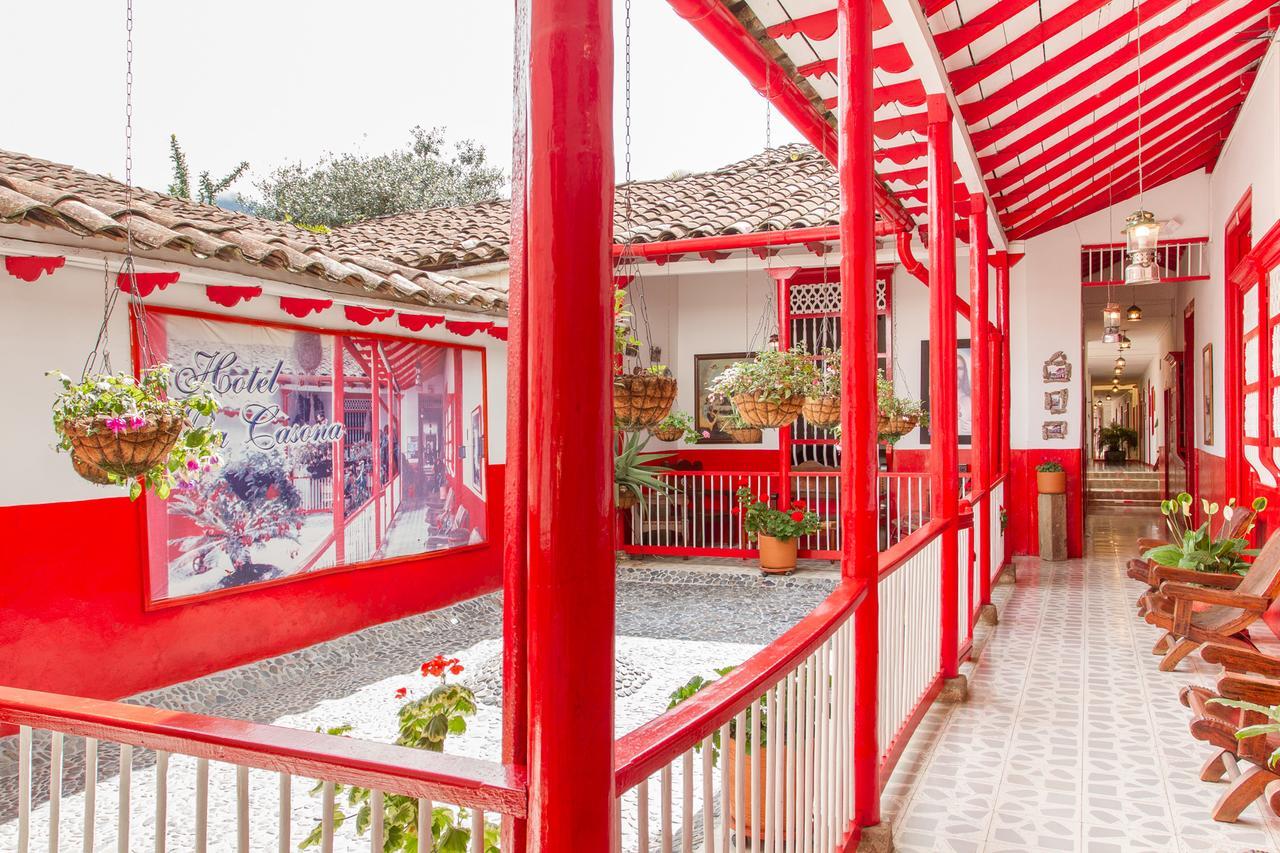 Hotel La Casona Jardín Exterior foto