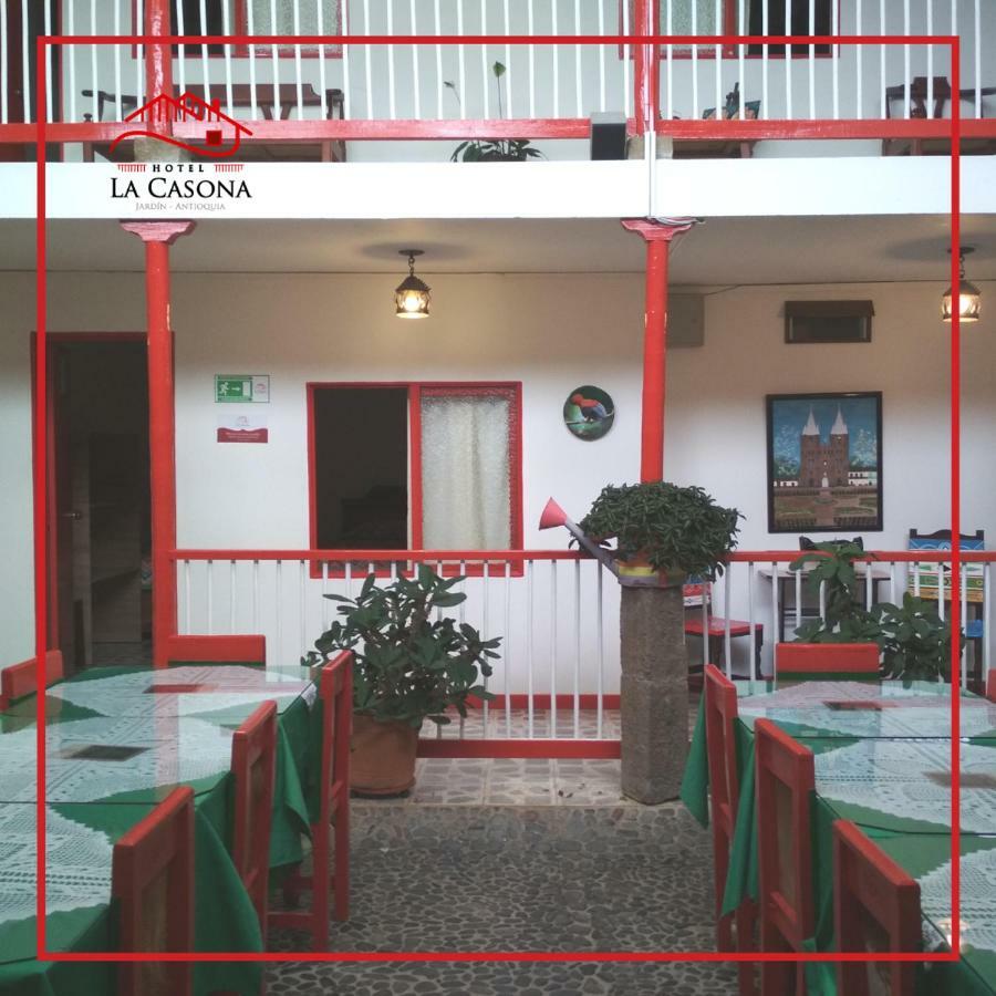 Hotel La Casona Jardín Exterior foto