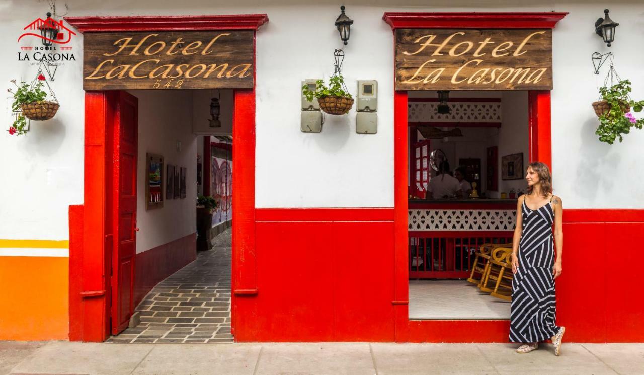 Hotel La Casona Jardín Exterior foto
